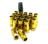 Muteki Lug Nut Set | SR45R | 12x1.25 20PC | Yellow w/ Gold Washer | 32935Y